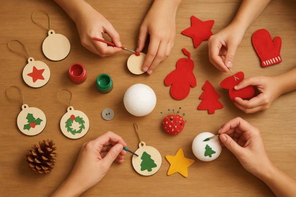 Taller infantil: decoraciones navideñas ( Dissabte 8 a les 17h30)