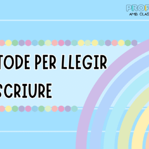 Mètode per llegir i escriure