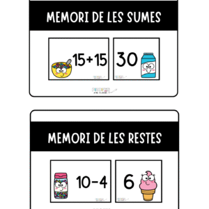Memoris operacions matemàtiques